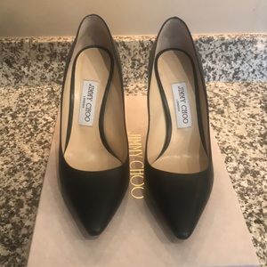 Jimmy Choo Romy Black Pumps